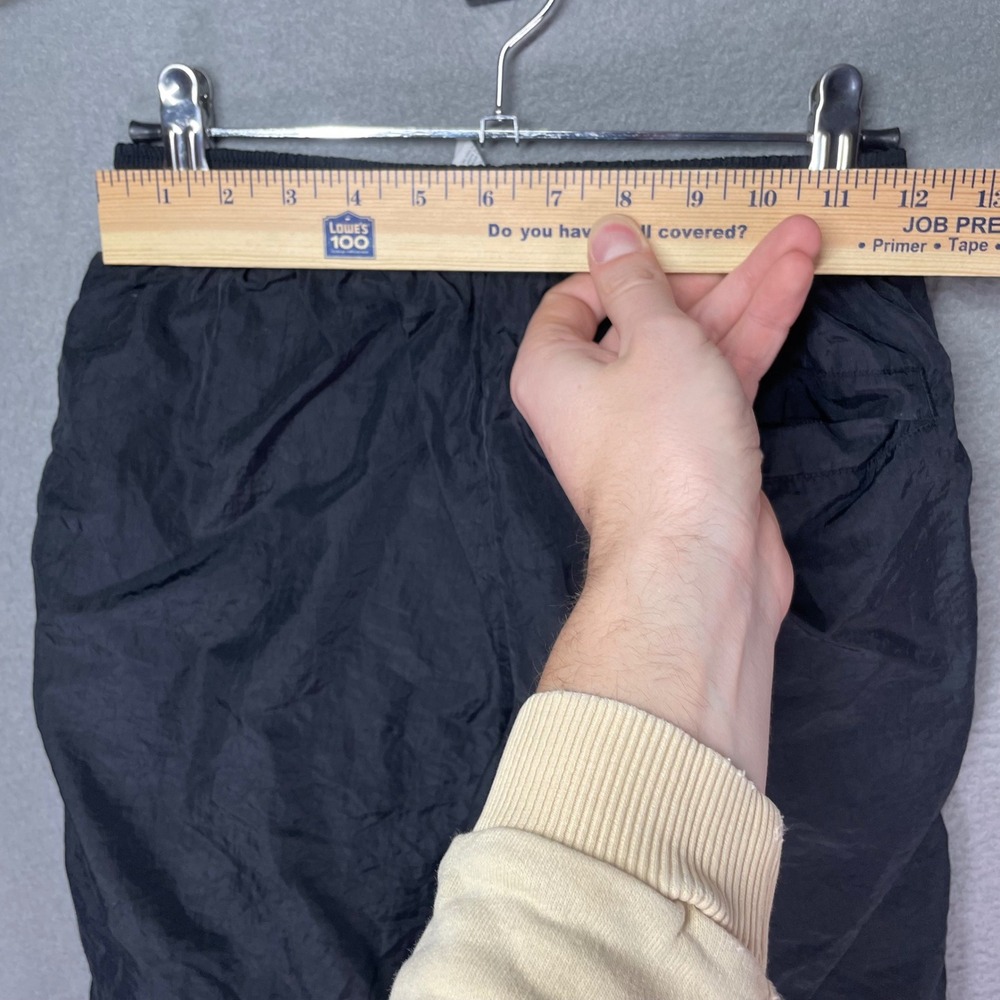 Champion Athletic Shorts Mens S Black Nylon Mesh Lined 5" Gym Running Flaw - Picture 5 of 9